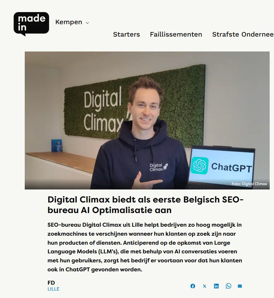 Artificiële_Intelligentie_Optimalisatie Team specialisten van ons SEO bureau
