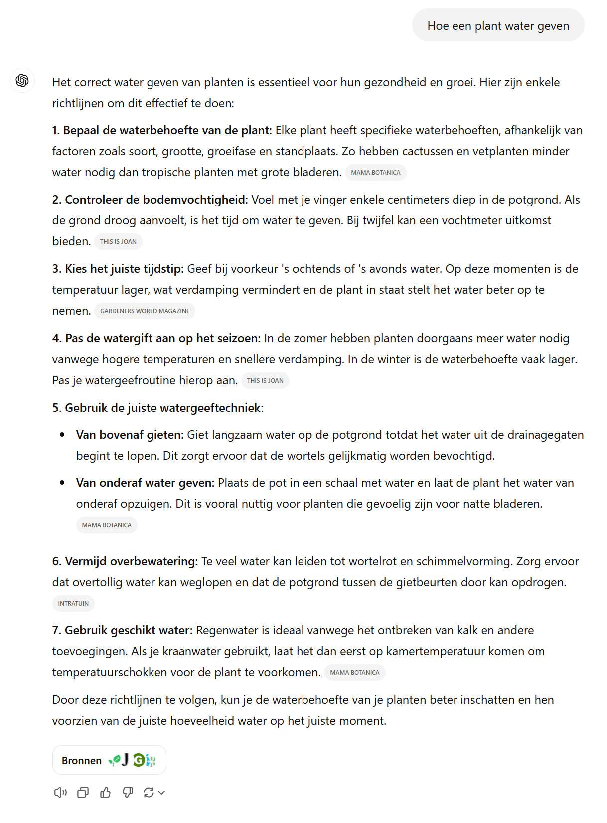 hoe een plant water geven hoe een plant water geven